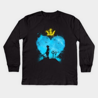 Kingdom Hearts  Style Kids Long Sleeve T-Shirt
